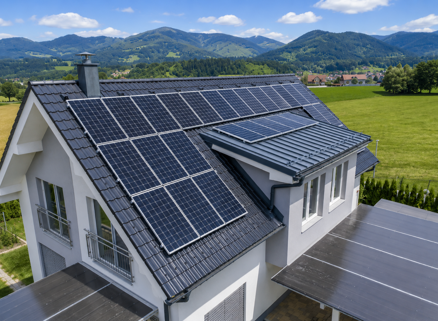 50 kW-os ipari napelemes rendszer